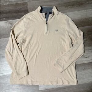 Izod Cream Pullover. Size XL